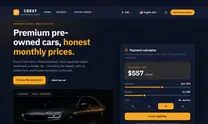 WordPress Car Dealer Theme - another ready-made design