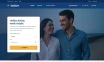 WordPress Dating Theme - another ready-made design