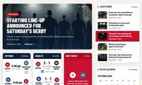 Free WordPress Football Theme - another ready-made design